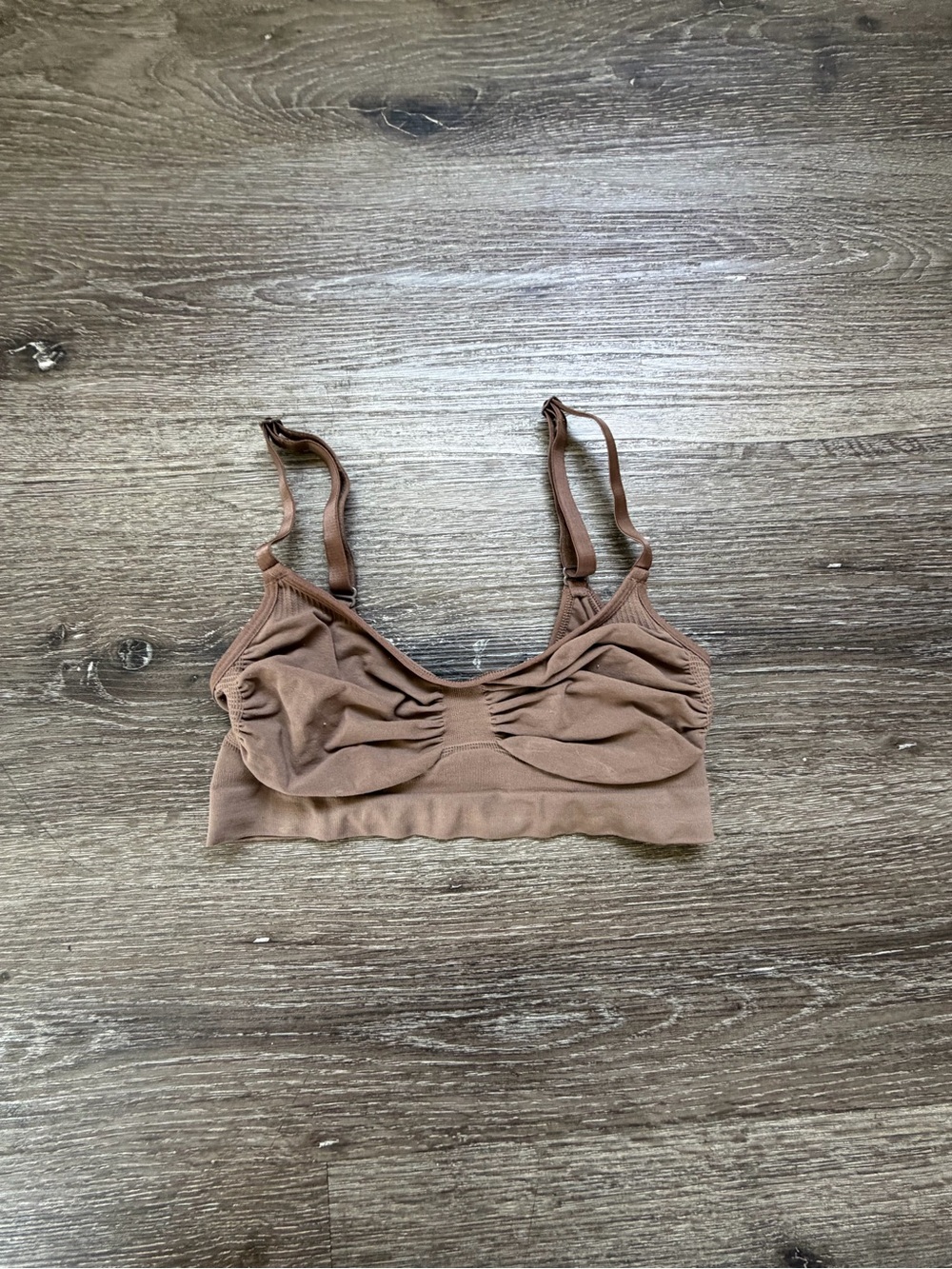lululemon athletica Ruched Seamless Bralette - Brown